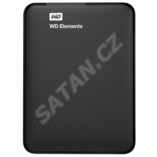 Externí disk Western Digital 2.5" Elements Portable 1TB černý, USB 3.0