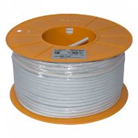 413911_ LSFH B2ca koax. kabel 6,9mm, šedý, PVC, vnitř. vodič 1,05mm Cu, opletení Cu, balení 250m