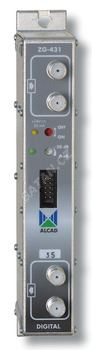 ALCAD ZG-431* kanálový zesilovač pro UHF, určený pro kanál vedle kanálu, G=53 dB, vysoká selektivita