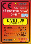 Zesilovač pro DVB-T/T2 21-60.k.30dB DVB-30