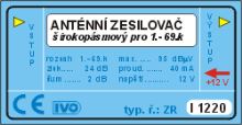 Zesilovač I1220  1-60k.