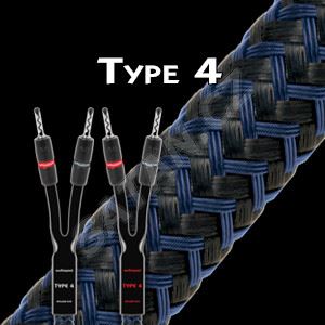 AUDIOQUEST TYPE 4 (FR) repro kabel 2m (vidličky)