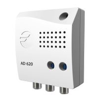 AD 640 D2_ zesilovač, 18 dB, 1 vstup VHF/UHF, 4 výstupy, LTE700