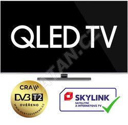 Finlux TV55FUF9060 - QLED HDR UHD T2 SAT WIFI SKYLINK LIVE BEZRÁMOVÁ-