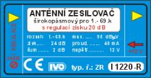 Zesilovač I1220-R  1-69k.