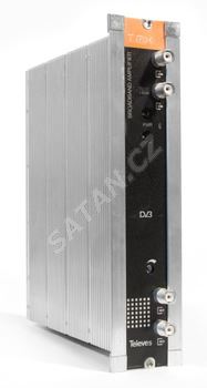 TELEVES 5575 T-0X, širokopásmový zesilovač G=45 dB, 120 dBµV (DIN 45004-B)