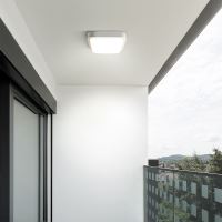 Solight LED venkovní osvětlení čtvercové, 13W, 910lm, 4000K, IP54, 16cm