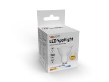 Solight LED žárovka, bodová , 3W, GU10, 3000K, 260lm, bílá