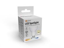 Solight LED žárovka, bodová , 5W, GU10, 4000K, 425lm, bílá